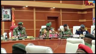 Acting chief of Army staff MajorGeneral Olufemi Olatubosun Oluyede Assumes Office  NTA [upl. by Ariaet]