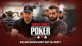 WSOP Main Event 2024  Day 1a with Michael Mizrachi amp Phil Galfond [upl. by Zealand]