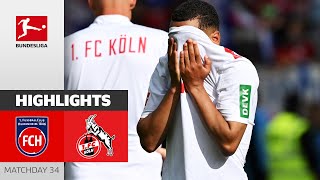 Köln Move Down to 2nd Division  Heidenheim  1 FC Köln 41  Highlights  MD 34 – Bundesliga [upl. by Read]