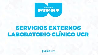 Laboratorio Clínico de la UCR ofrece servicios al público en general [upl. by Air]