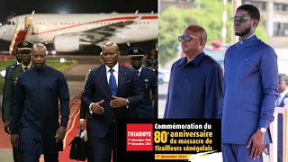 🔴LIVE  80éme ANNIVERSAIRE THIAROYE 44  PRESIDENT BASSIROU DIOMAYE ET PM OUSMANE SONKO [upl. by Michaela]