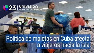 Cuba y los equipajes no acompañados el drama de quienes vuelan a la isla y sus maletas no llegan [upl. by Enirbas]