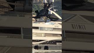 300M Superyacht KISMET Leaving Monaco Harbor superyacht yacht [upl. by Carolan686]