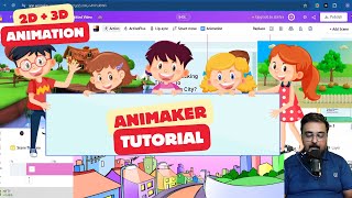 Animaker  Animaker Tutorial  Animaker Review  How To Use Animaker [upl. by Liatris601]