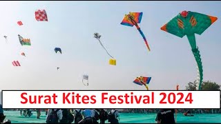 Kite Festival 2024  International Kite Festival 2024 Surat  Patang Utsav 2024 Surat Kite Festival [upl. by Penn]