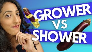 A urologist explains the difference between SHOWERS vs GROWERS [upl. by Tenn]