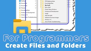 What Beginner Programmers must know about Windows File Explorer before starting anything [upl. by Llyrpa]