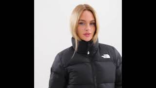 THE NORTH FACE Shiny Saikuru Longline Padded Jacket TNF Black Women  FootAsylum [upl. by Annauqaj]