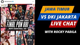 LC GAMEDAY LIVE REACTION FINAL PON JAWA TIMUR VS DKI JAKARTA [upl. by Branscum]