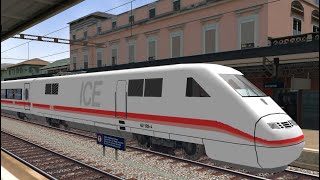 Open Rails SBBDB ICE LocarnoGotthard [upl. by Spurgeon221]