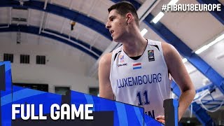 Albania v Luxembourg  Full Game  FIBA U18 European Championship 2017  DIV B [upl. by Ilahsiav817]