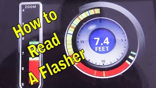 How to use a flasher How to read a Flasher for Ice Fishing [upl. by Eceeryt]