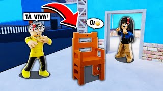 ME DISFARCEI DE CADEIRA NO MURDER MYSTERY 2 ROBLOX [upl. by Odnalro]