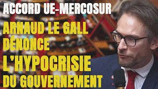 Pourquoi censurer notre résolution contre laccord UEMercosur si le gouvernement dit sy opposer [upl. by Naugal]