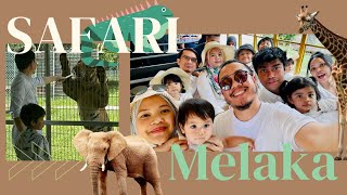 Malaysia with Kids Malacca  Safari Wonderland AFamosa Resort [upl. by Xanthus498]