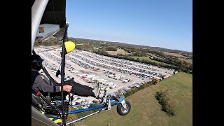 Flew over the largest and neatest Auto salvage place Ive seen in this area [upl. by Gunther]