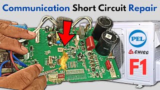 PELCHIGO Inverter Ac Communication Circuit F1 Error Repair [upl. by Bicknell737]