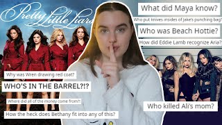 answering EVERY pretty little liars plot hole [upl. by Anidualc8]