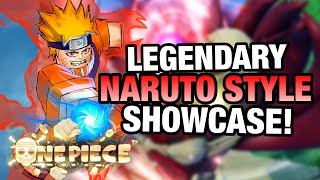 AOPG How To Get Naruto StyleDemon Fox Cloak and Full Damage Showcase A One Piece Game  Roblox [upl. by Horatio478]