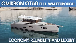 Omikron OT60 European Long Range Power Boat of The Year 2024 Full Walkthrough  The Marine Channel [upl. by Flodnar]