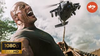 Hobbs amp Shaw 2019  The rock faces a helicopter  Movie Storyline [upl. by Bronder323]