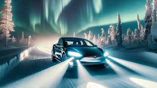 Tesla Update 202487 Experiencing Adaptive High Beams in Action [upl. by Aniwde]