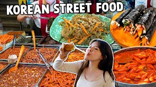 MUKBANG STREET FOOD KOREA DI GWANGJANG MARKET [upl. by Schwinn]