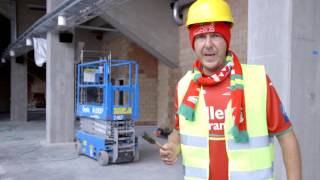 Sebastien Dewaele rondleiding  Versluys Arena [upl. by Liddy]