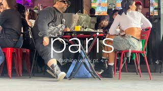 paris fashion week vlog  how to be an artist pt 4 Exploring Paris The Louis Vuitton Suitcase [upl. by Eidarb]