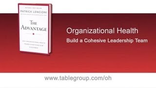 quotBuild a Cohesive Leadership Teamquot by Patrick Lencioni [upl. by Ecadnarb]