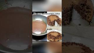 No oven Moist chocolate cake dont miss the end food dessert cooking shorts [upl. by Ertnom]