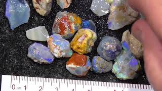 Small deal of nobbie type opal from Lightning Ridge Ro191 [upl. by Auqenahs259]