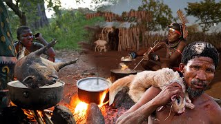 Unveiling The Hadzabe Tribe Masterful African Hunters Catching And Cooking Prey  Full Documentary [upl. by Prem987]