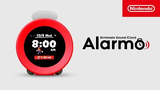 Nintendo Sound Clock Alarmo – Announcement Trailer [upl. by Vitek]