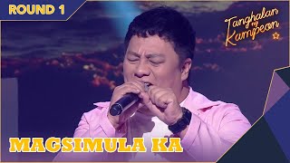 Will Leo Ruaño shines with his version of ‘Magsimula Ka’ by Leo Valdez  Tanghalan ng Kampeon 2 [upl. by Carolin]