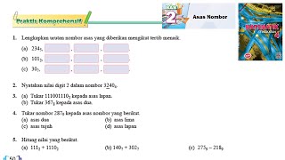 KSSM Matematik Tingkatan 4 Bab 2 praktis komprehensif no1 no5 Asas nombor buku teks form 4 [upl. by Rabkin]