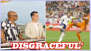 Gary Neville rows with Ian Wright on ITV after England pen decision blasted disgraceful [upl. by Spiegelman]