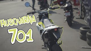 2018 Husqvarna 701 Supermoto  Review [upl. by Gareri]