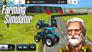 Multiplayer Makes longer trali  Farming simulator 16  Timelapsefs16 [upl. by Elyr]