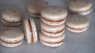 Coffee Macaron Recipe  No Almond Flour [upl. by Gusti151]