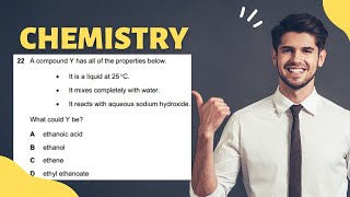 22 A compound Y has all of the properties below [upl. by Eiramllij]