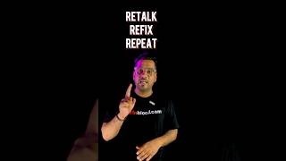 Retalk Refix Repeat 🙃 ytshorts yt youtubeshorts youtube love reality time smoker drink [upl. by Ecissej]