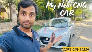 1 लाख ज़्यादा देने पड़ गये इसके लिए My New Dzire Vxi CNG 2024  Why I Choose Dzire CNG [upl. by Anahsek]