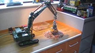 meccano excavator [upl. by Nnaerb]