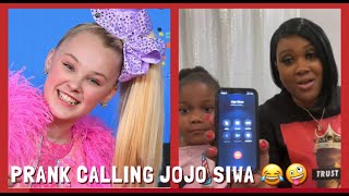 Prank Calling Jojo Siwa  Did we fool faith itsxomgpop [upl. by Batholomew]