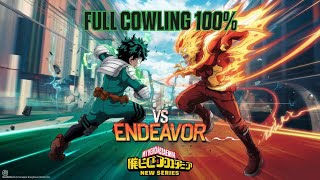 The Ultimate Hero Battle Izuku Midoriya vs Endeavor  MHA New Gameplay Video [upl. by Brittni]