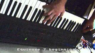 Korg DW8000 doing Equinoxe 7 bass [upl. by Nelehyram]