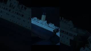 🎬Miniature Titanic splits and sinks like Cameron movie 🎥behindthescenes vfx filmmaking titanic [upl. by Juta474]