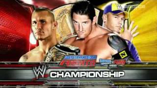 WWE Bragging Rights 2010 Matchcard  WWE World LIVE wweworldliveemonsitecom [upl. by Enimrac]