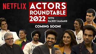 The Actors Roundtable 2022 with Rajeev Masand  Teaser  Kartik Aaryan Diljit Dosanjh amp More [upl. by Resaec]